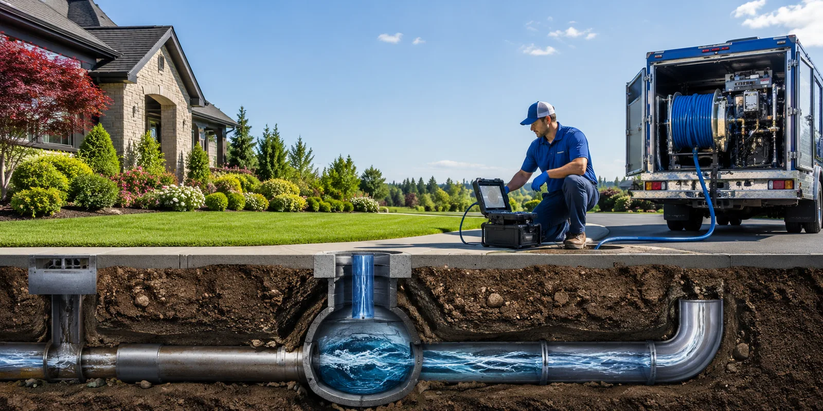 Drainage restoration information for La Fayette, GA